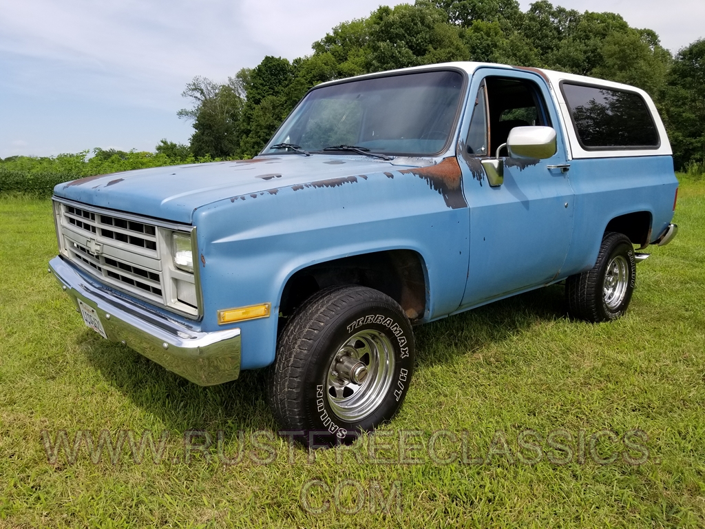 1986 86 Chevrolet Chevy 4x4 K5 Blazer original survivor